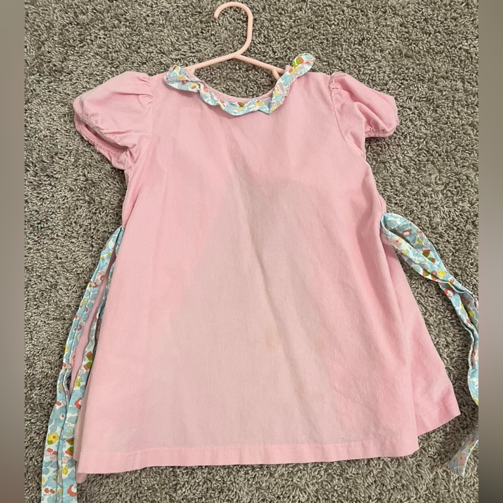 Corduroy pink girls dress 3T